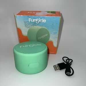 Funsicle Mint Green Portable Bluetooth Speaker